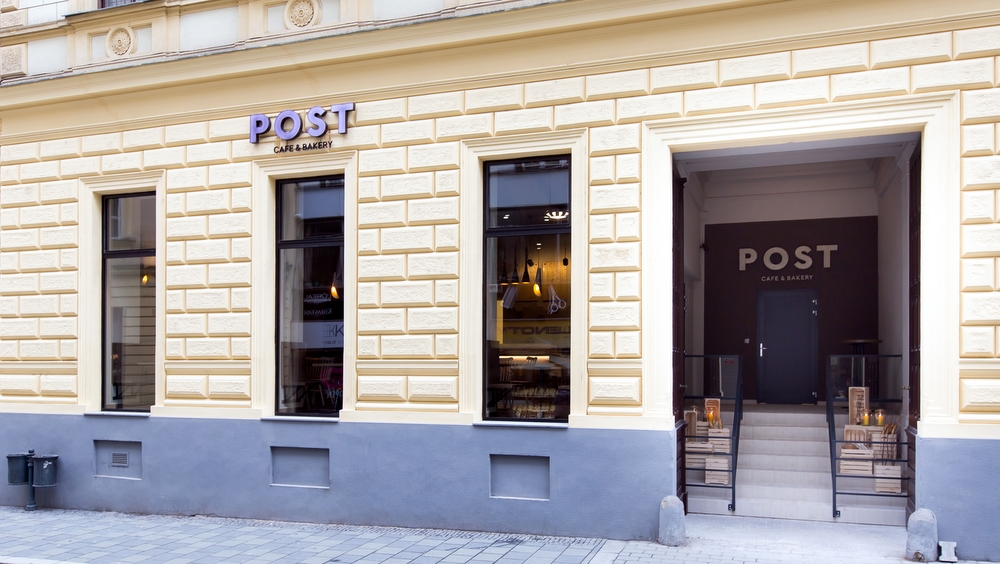 Kavárna s pekárnou v centru Brna