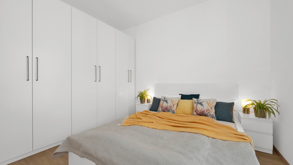 ložnice, home staging, byt